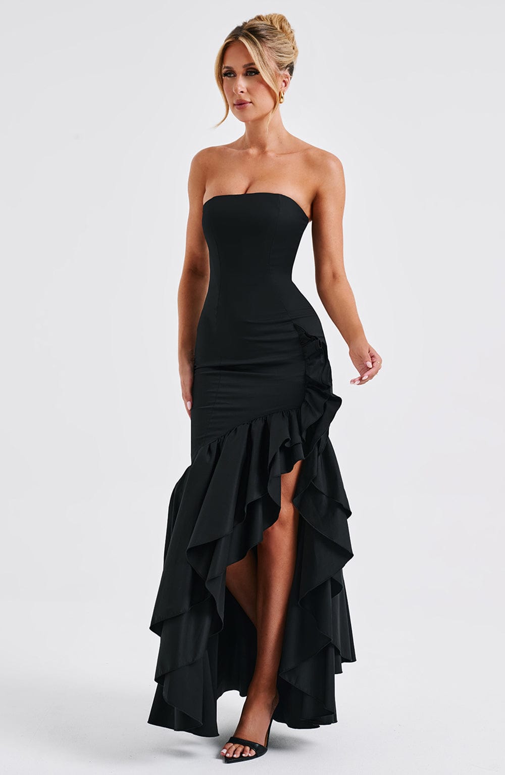 Rebeca Maxi Dress-Black
