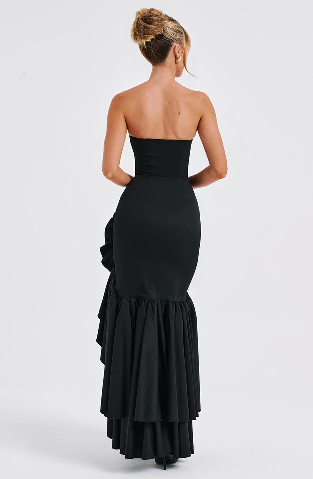 Rebeca Maxi Dress-Black