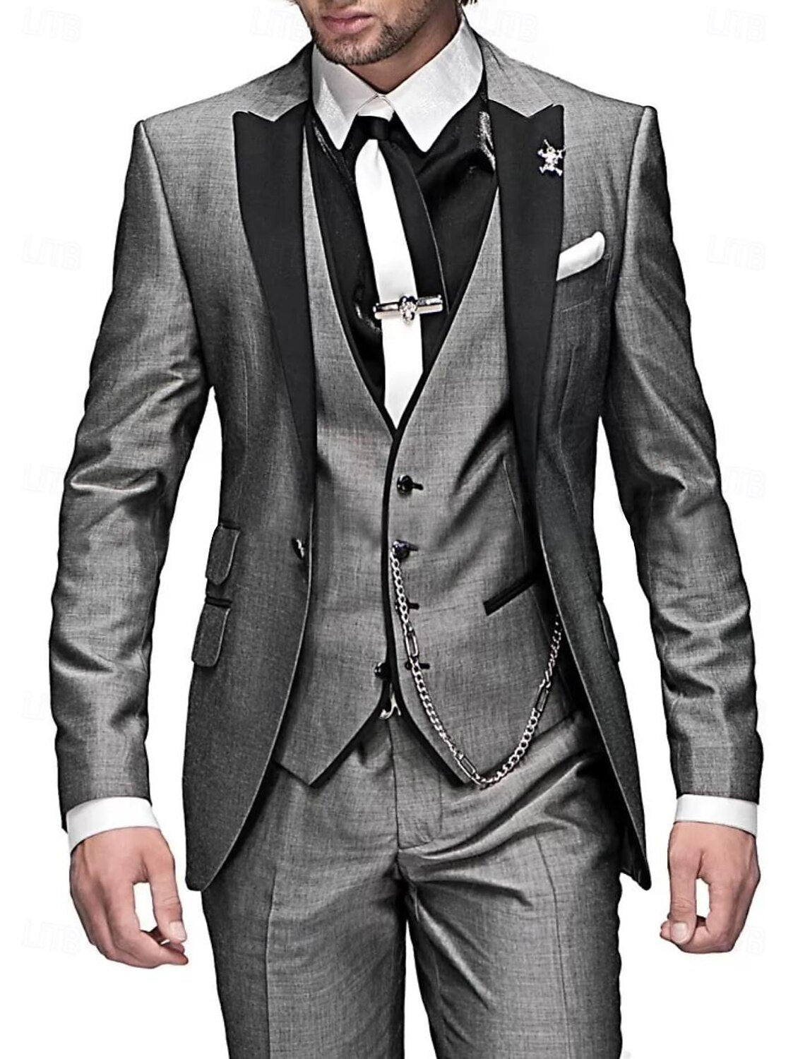 Complete Elegant Wedding Suit for Men
