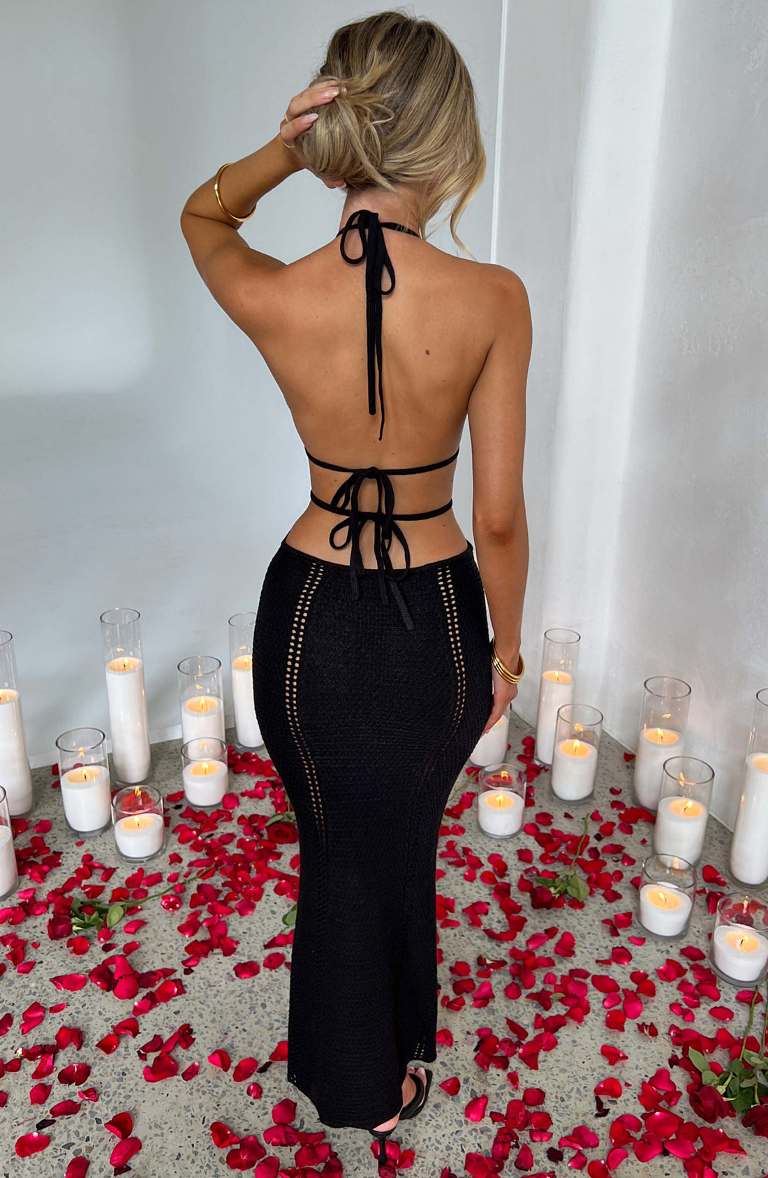 Antonia Maxi Dress-Black