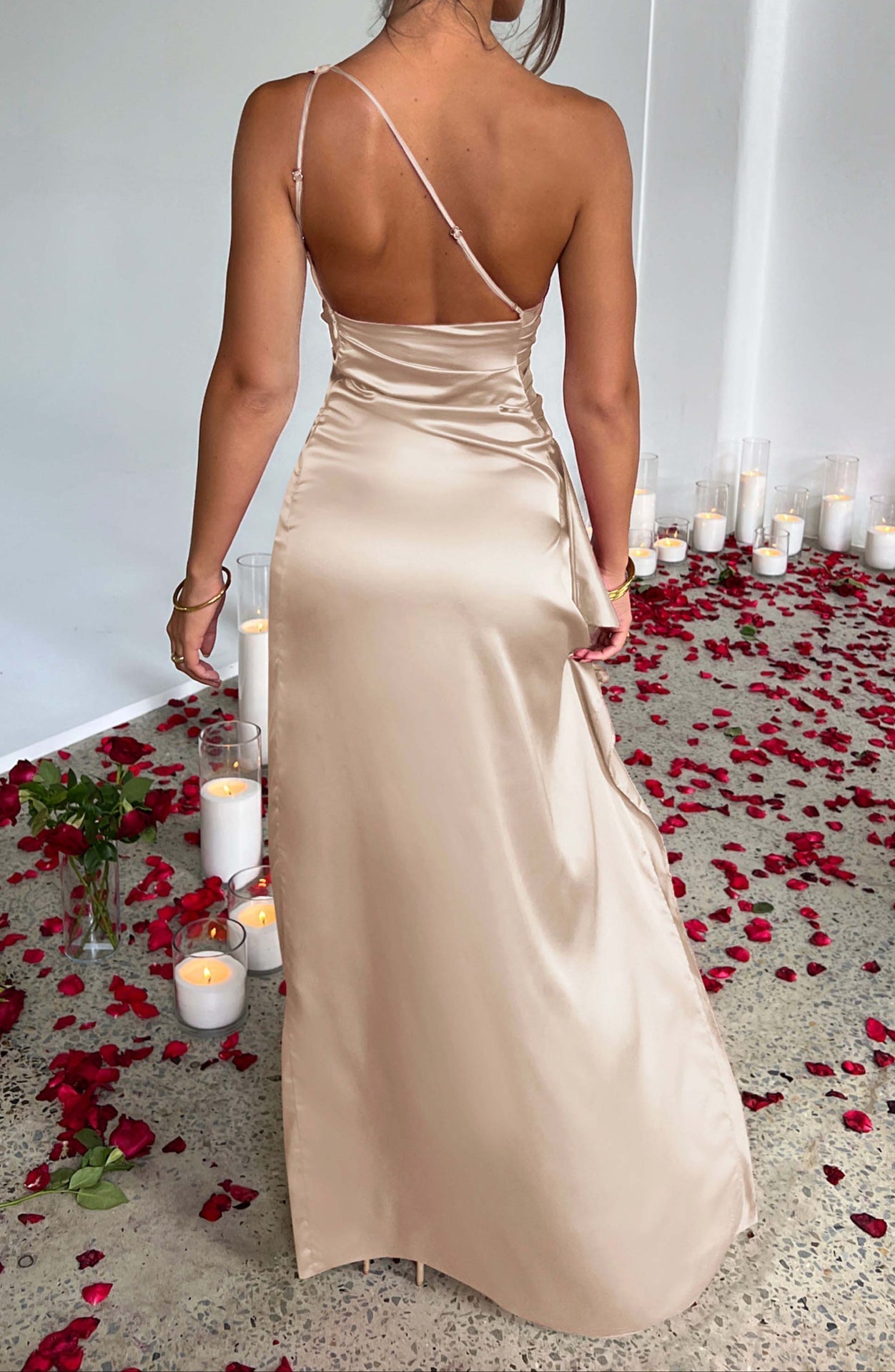 Chloe Maxi Dress - Champagne