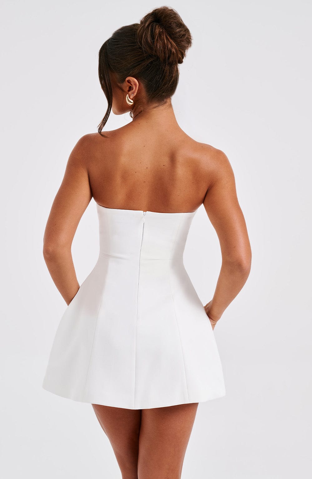Africa Mini Dress - Ivory