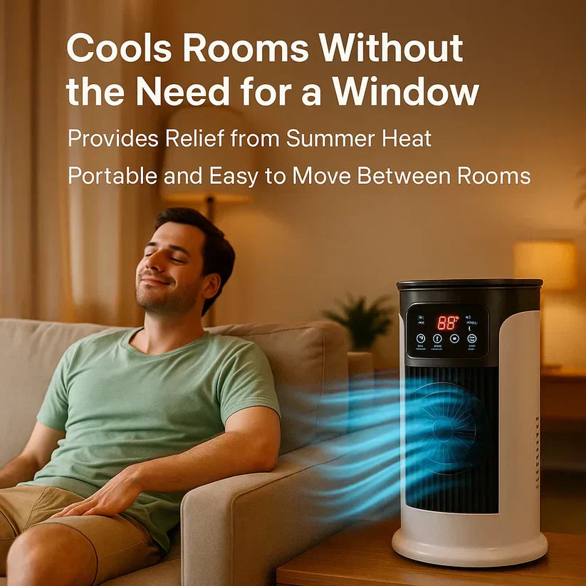 Energy-Efficient Portable Air Conditioner for Windowless Dorm Rooms