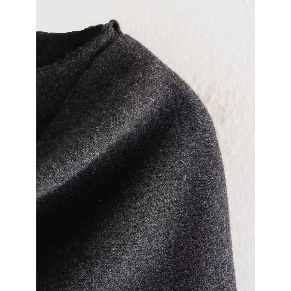 Cape Coat with Scarf Detail for Women - Rosanna