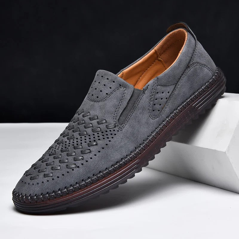 Men's Casual Woven Style Loafers | Slip-On