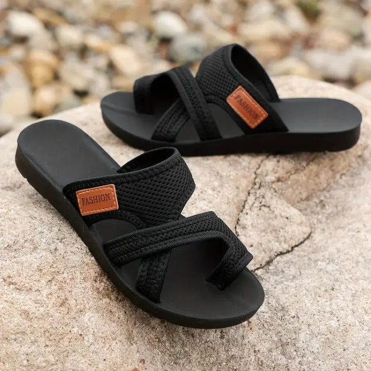 Women's Flat Open Toe Summer Slippers | Walking