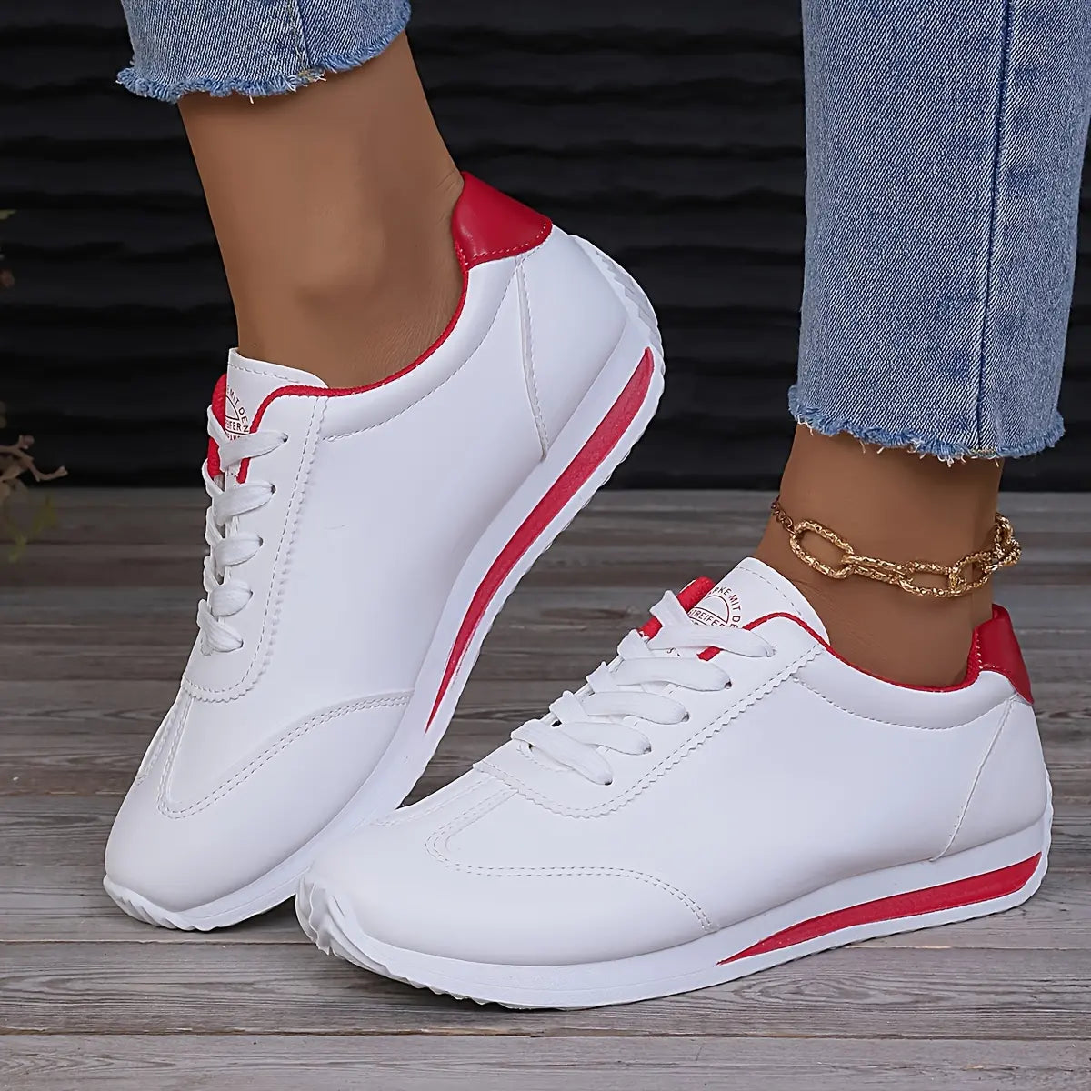 Women's Cozy White Sneakers