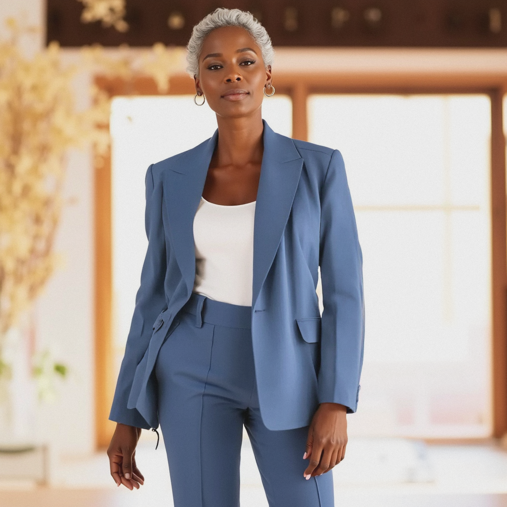 Women's Business Casual Two-Piece Suit | Relaxed Fit