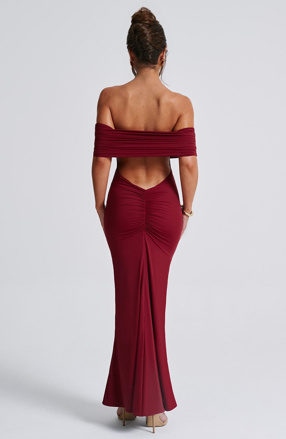 Ariadna Maxi Dress - Burgundy