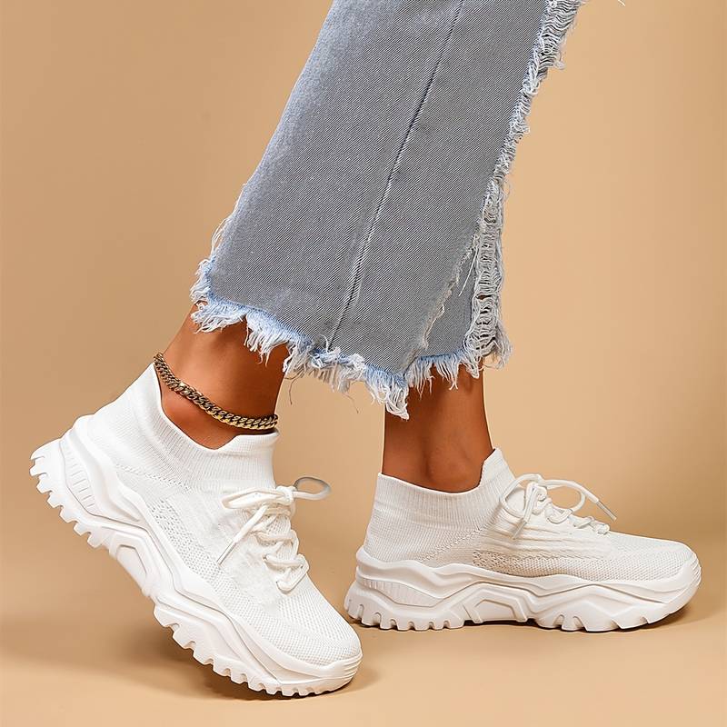 Women’s Chunky Platform Sneakers | Walking
