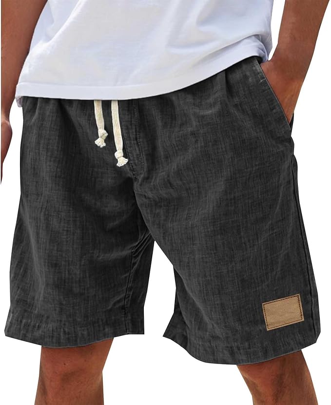 Men's Summer Beach Shorts with Pockets | Loose Fit