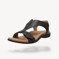 Women's T-Strap Flat Walking Sandals | Open-Toe