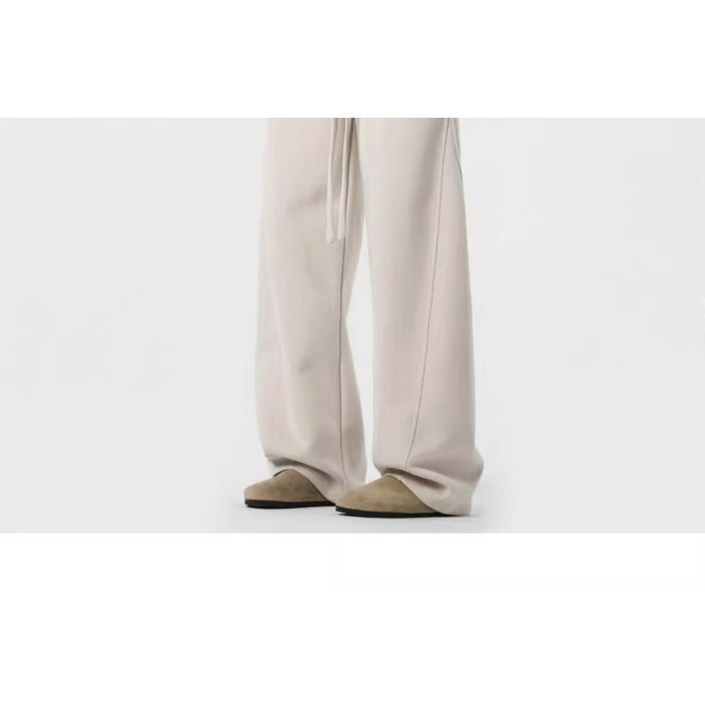 Wide Leg Drawstring Sweatpants for Men - Giovanna