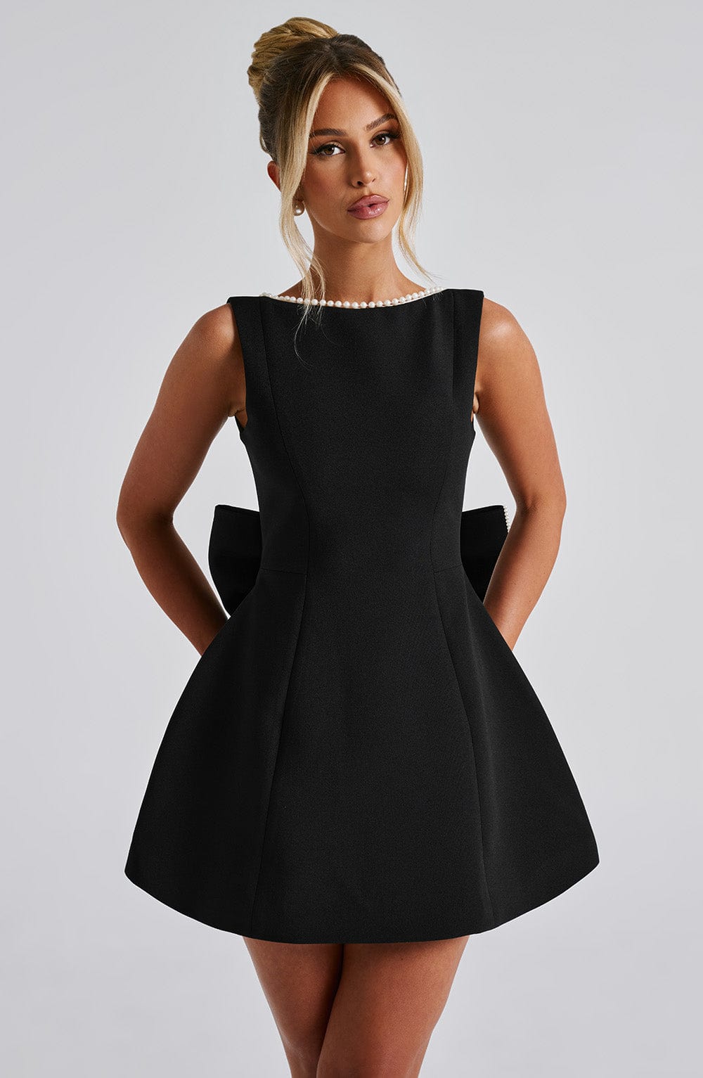 Alicia Mini Dress - Black