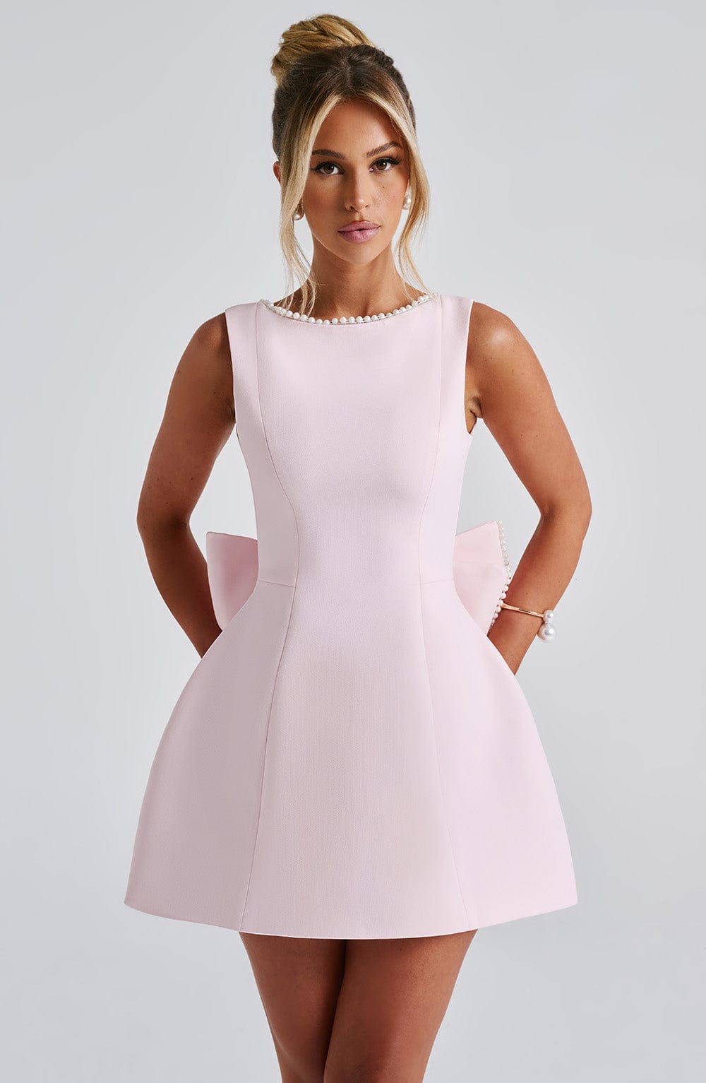 Alejandra Mini Dress - Blush