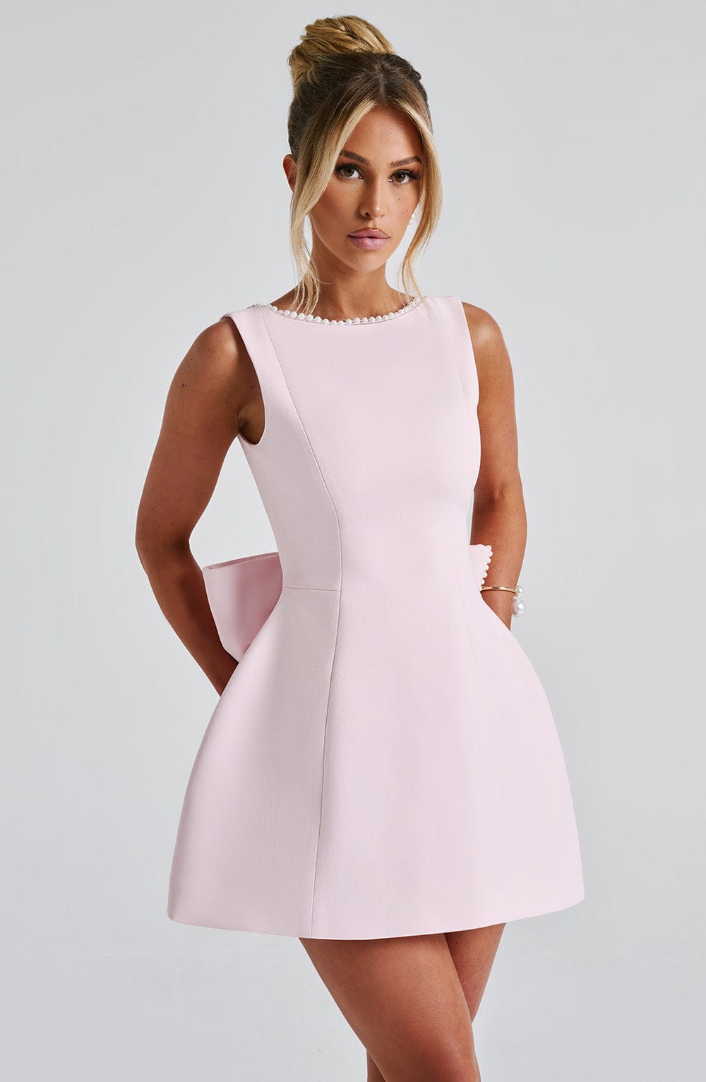 Alejandra Mini Dress - Blush