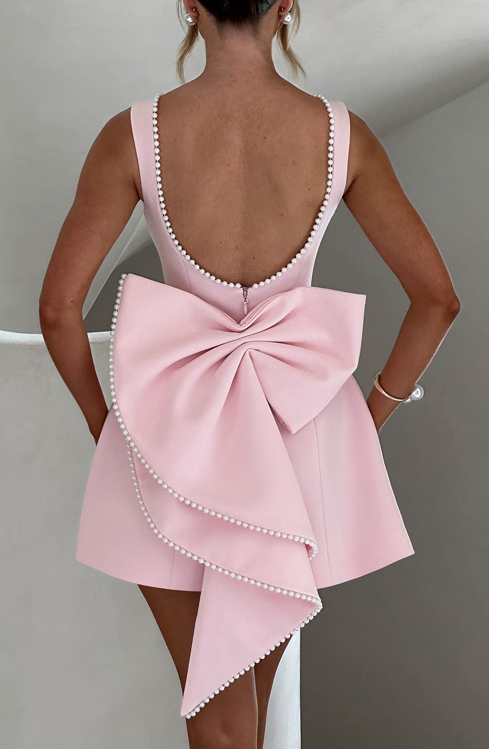 Alejandra Mini Dress - Blush