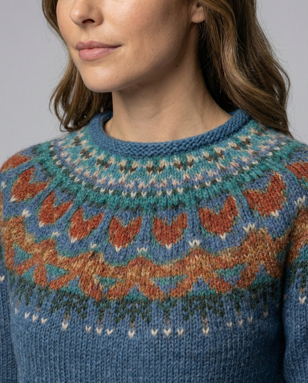 Women’s Vintage Fair Isle Knit Sweater | Winter