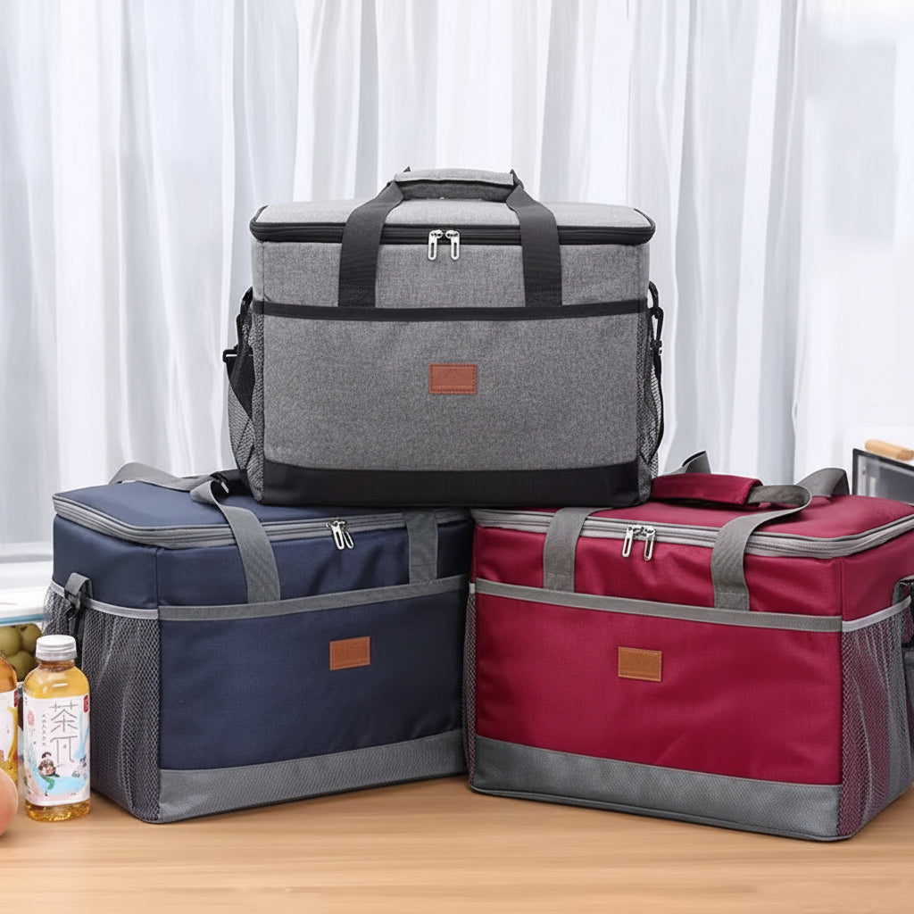 Insulated Zippered Cooler Bag for Keeping Items Cool