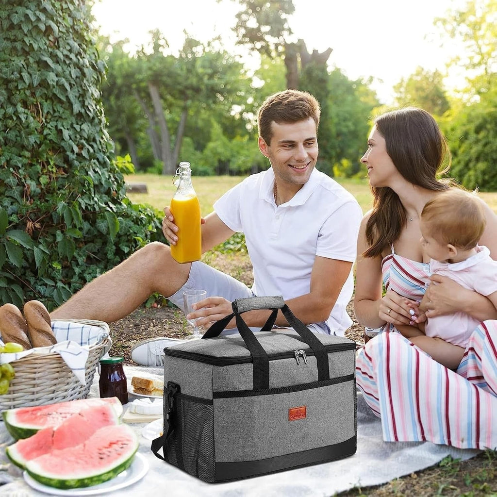 Insulated Zippered Cooler Bag for Keeping Items Cool