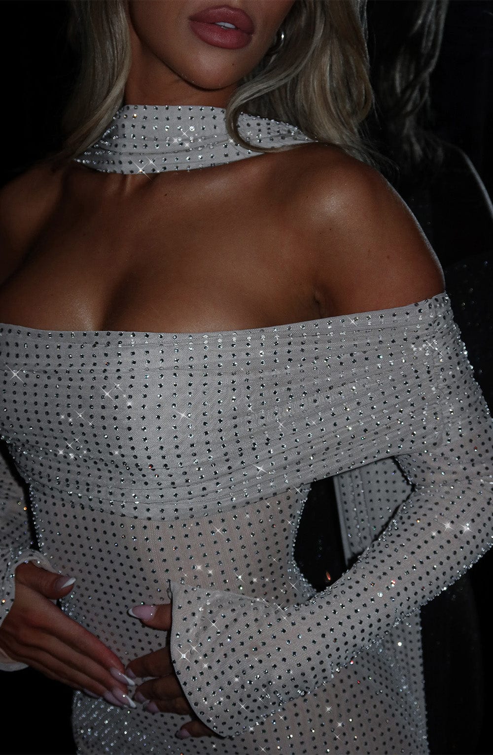 Rocio Maxi Dress - Nude