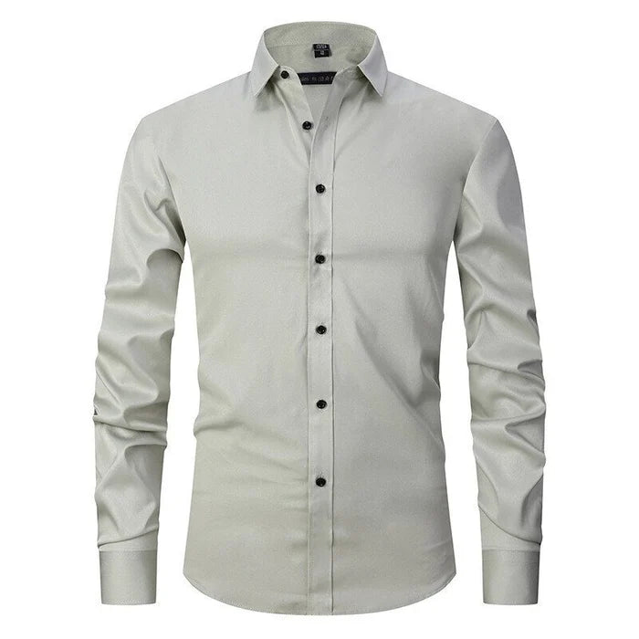 Men's Long Sleeve Stretch Shirt