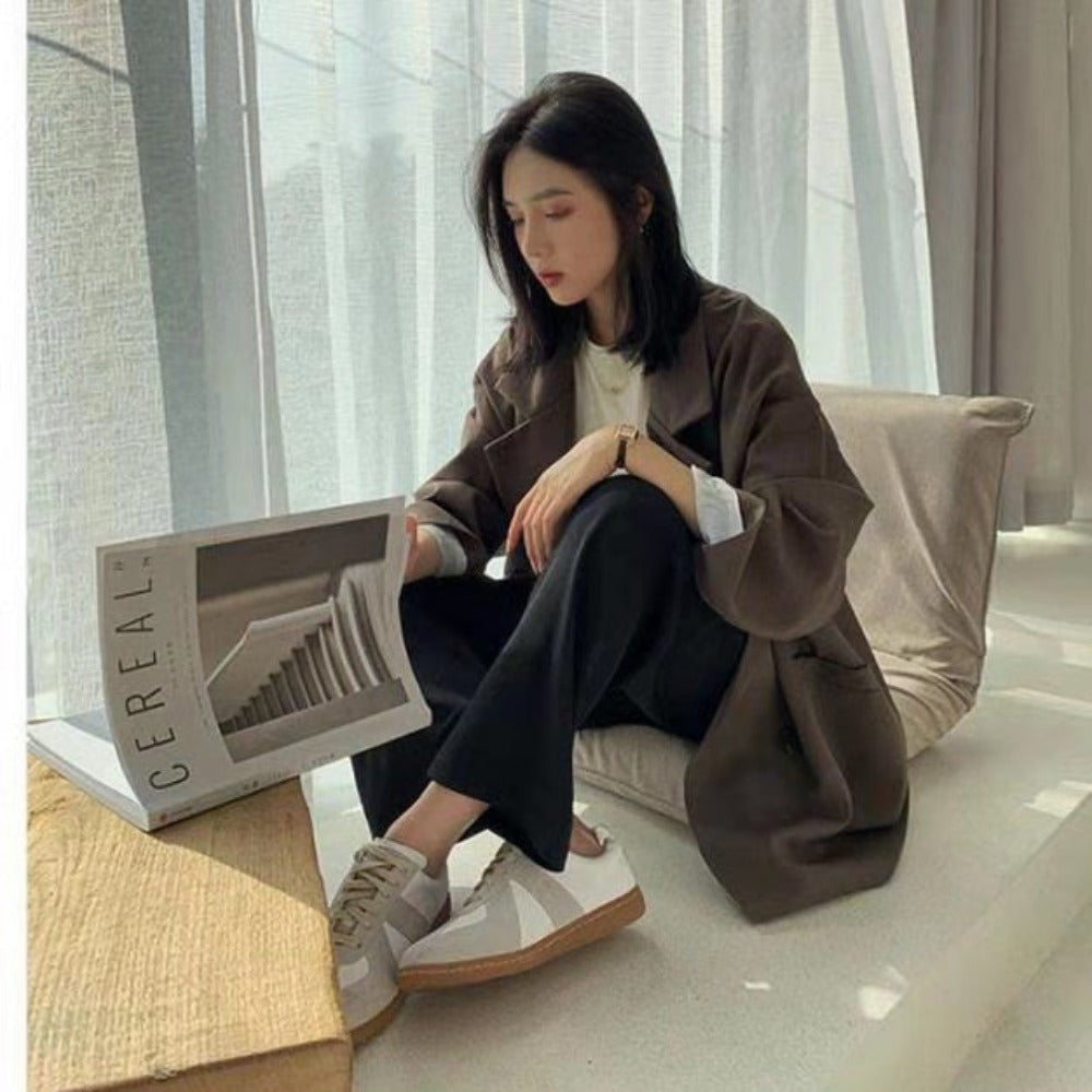 Oversized Double Breasted Blazer for Women - Graziella