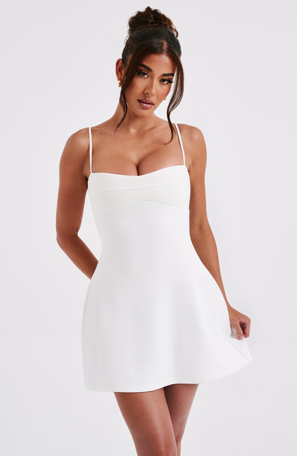 Alicia Mini Dress - Ivory