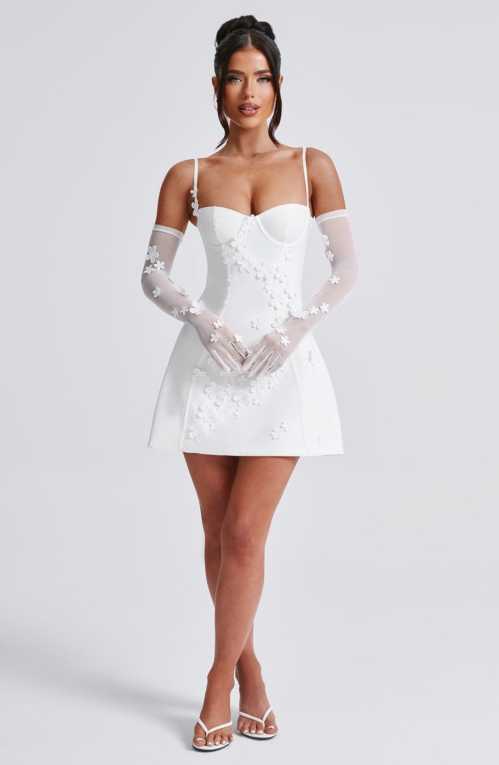 Ana Mini Dress - Ivory