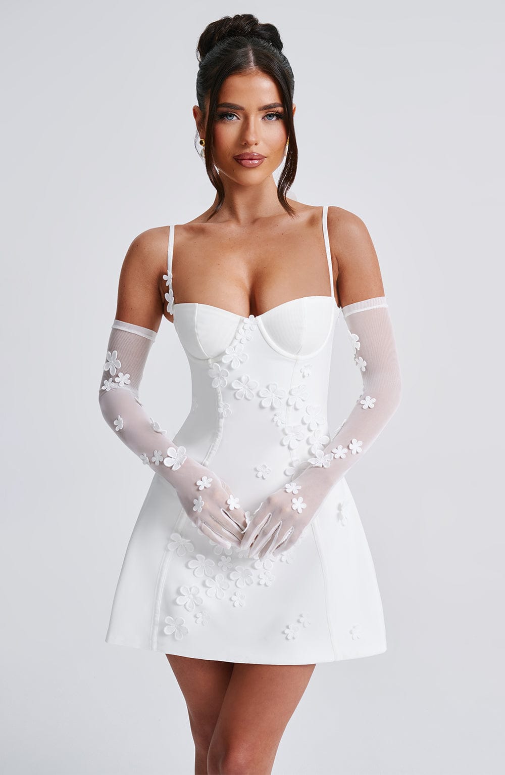 Ana Mini Dress - Ivory
