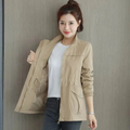 Women’s Utility Windbreaker Jacket | Stand Collar