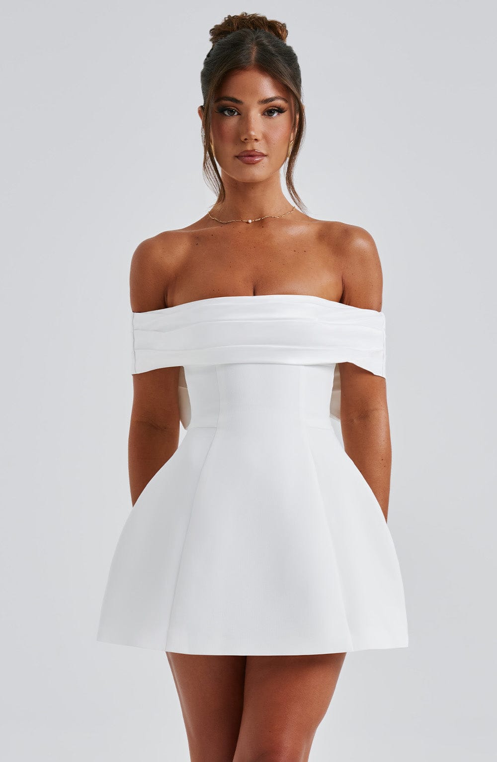 Paula Mini Dress - Ivory