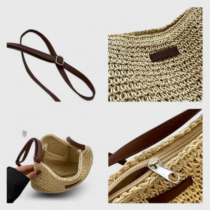Women's Boho Crossbody Hobo Bag | with Adjustable Strap