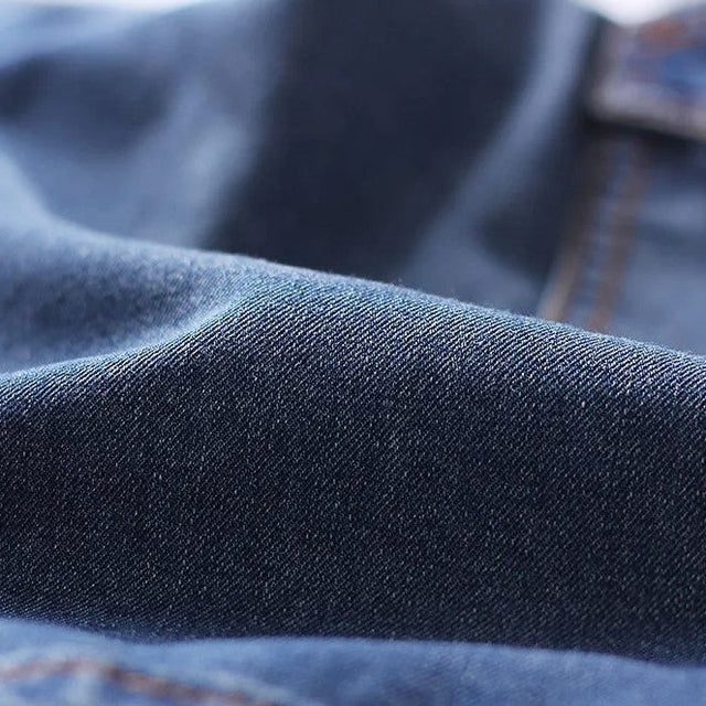 Men's Baggy Hip Hop Jean Jorts | with Multi Pockets