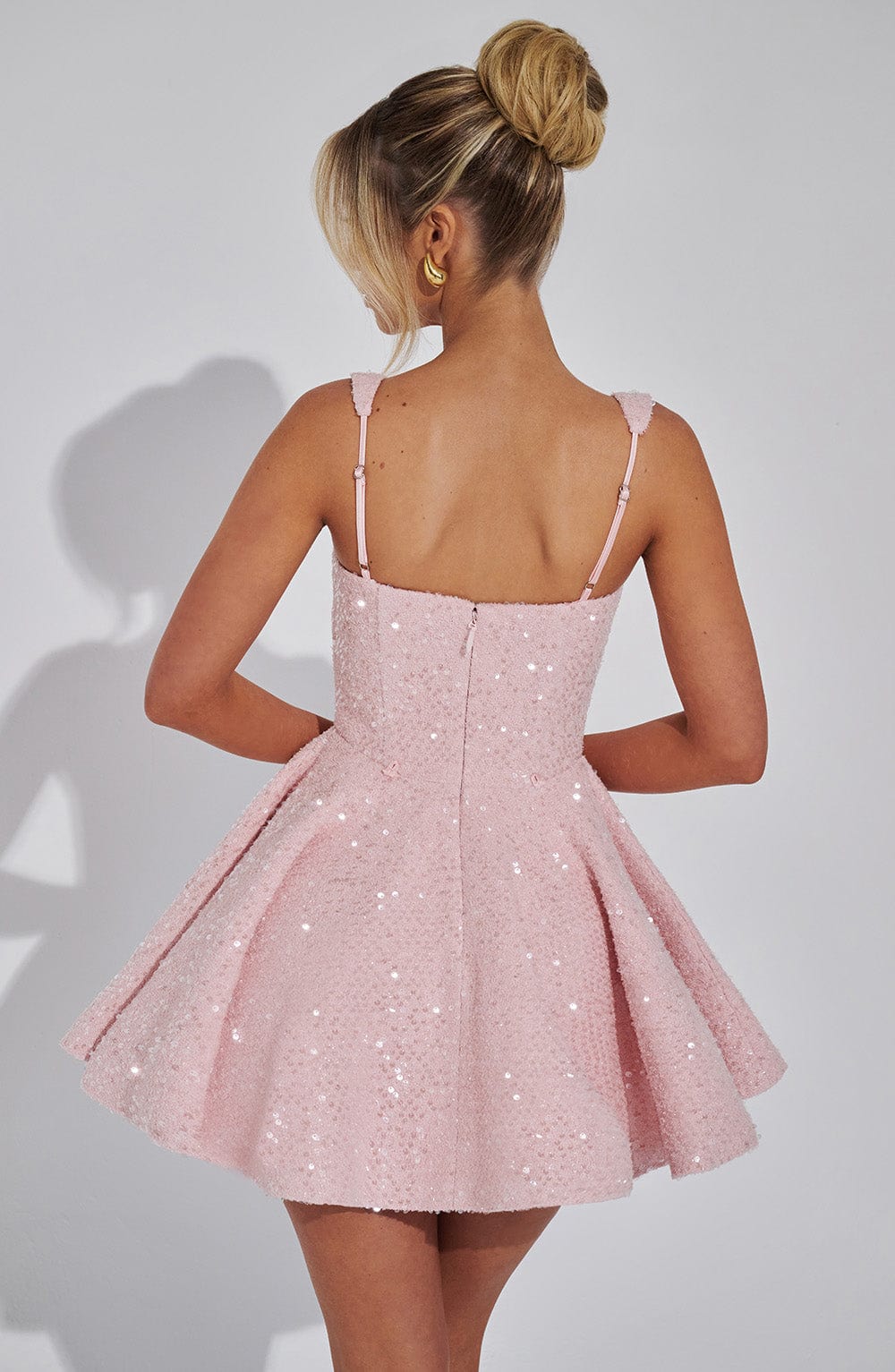 Triana Mini Dress - Blush