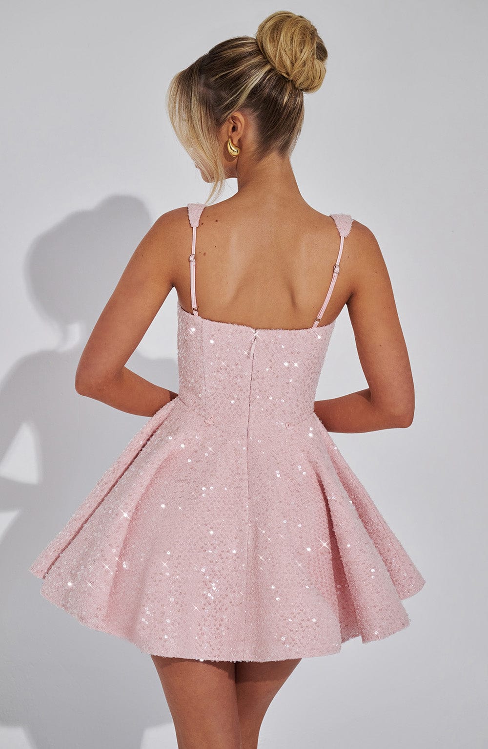 Triana Mini Dress - Blush