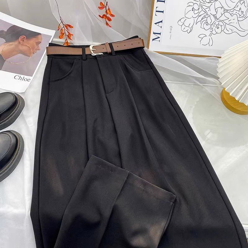 High Waisted Pleated Trousers for Women - Rossana