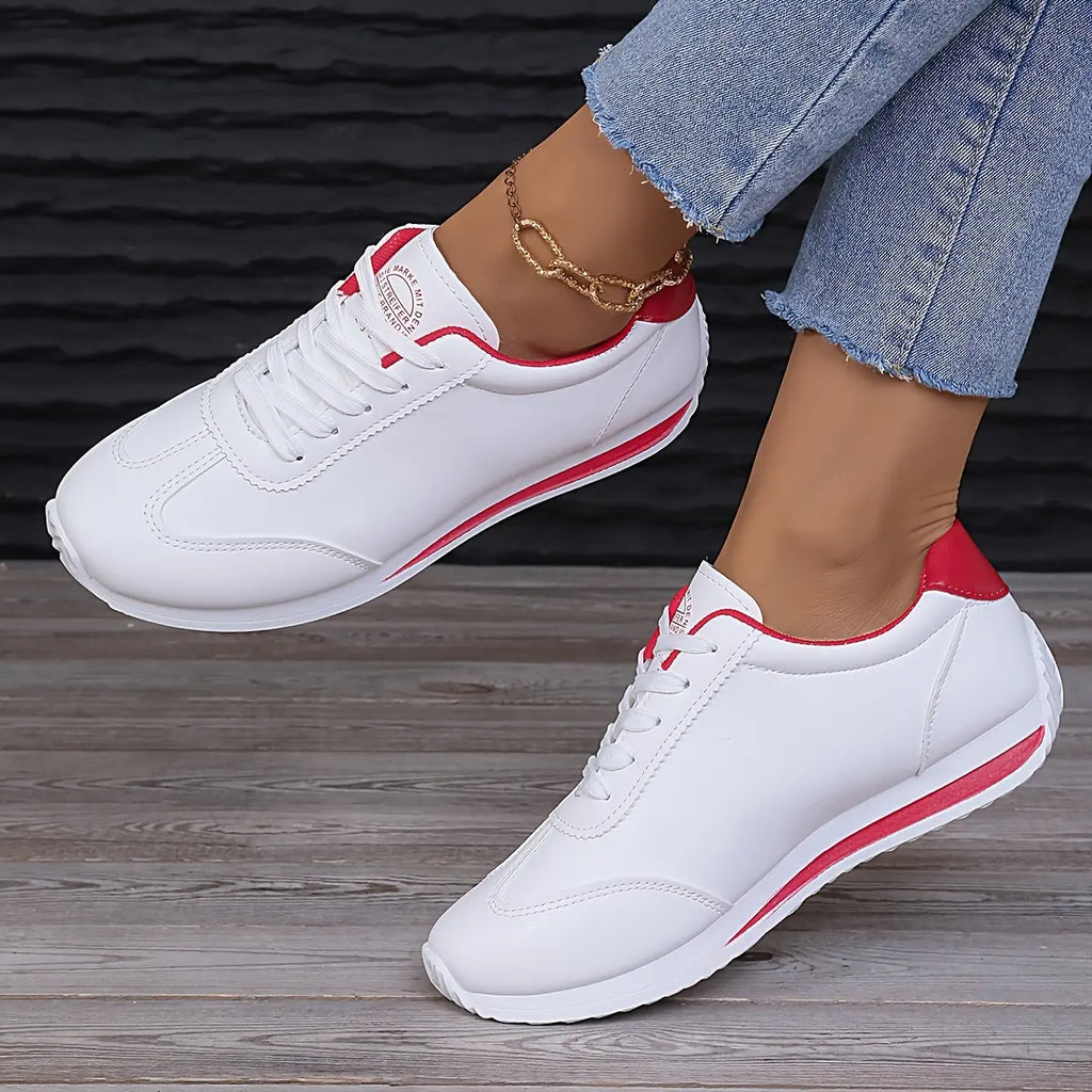 Women's Cozy White Sneakers