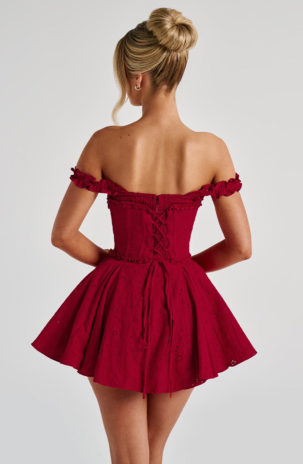 Marta Playsuit - Red