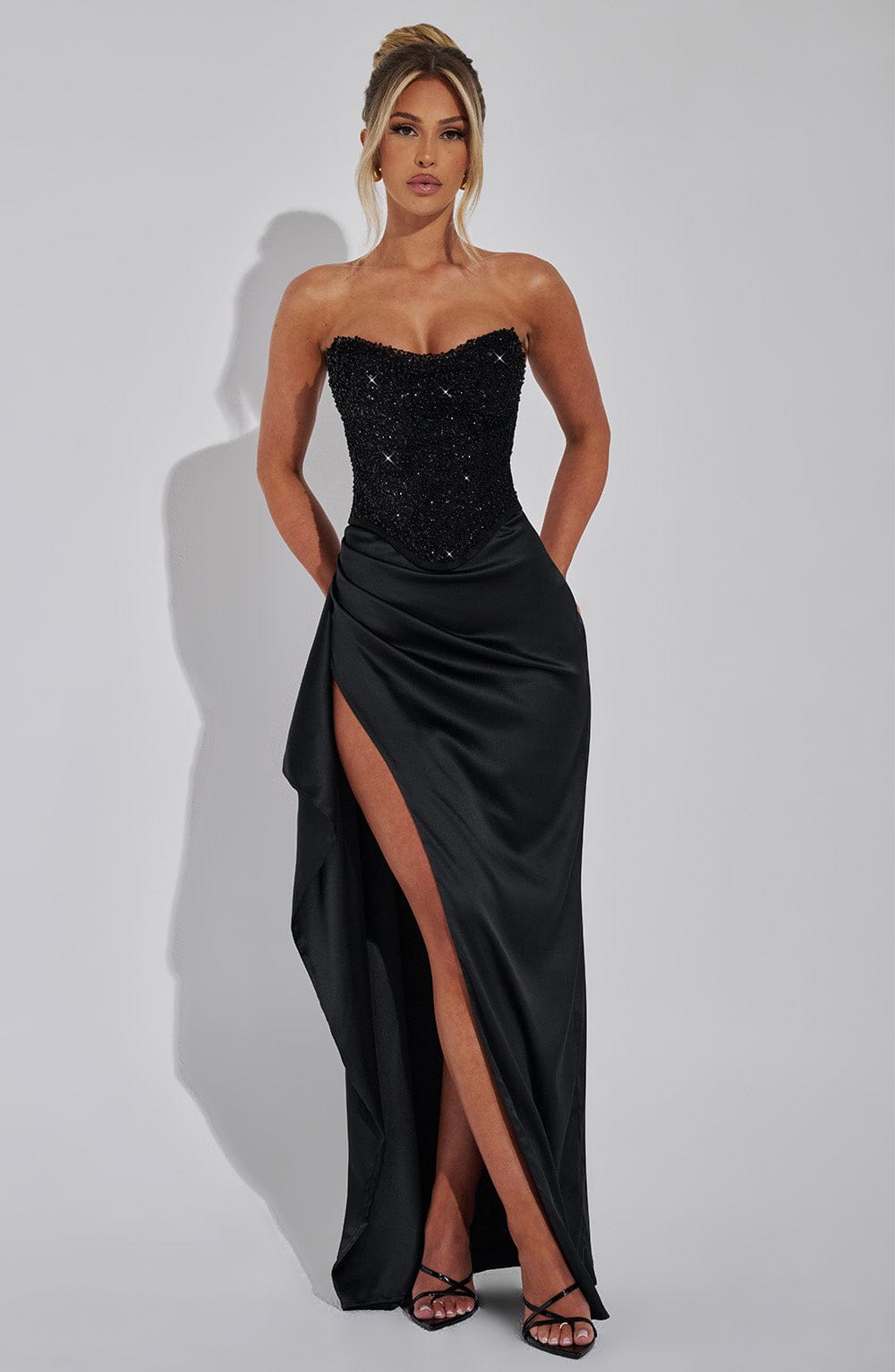 Adara Maxi Dress - Black