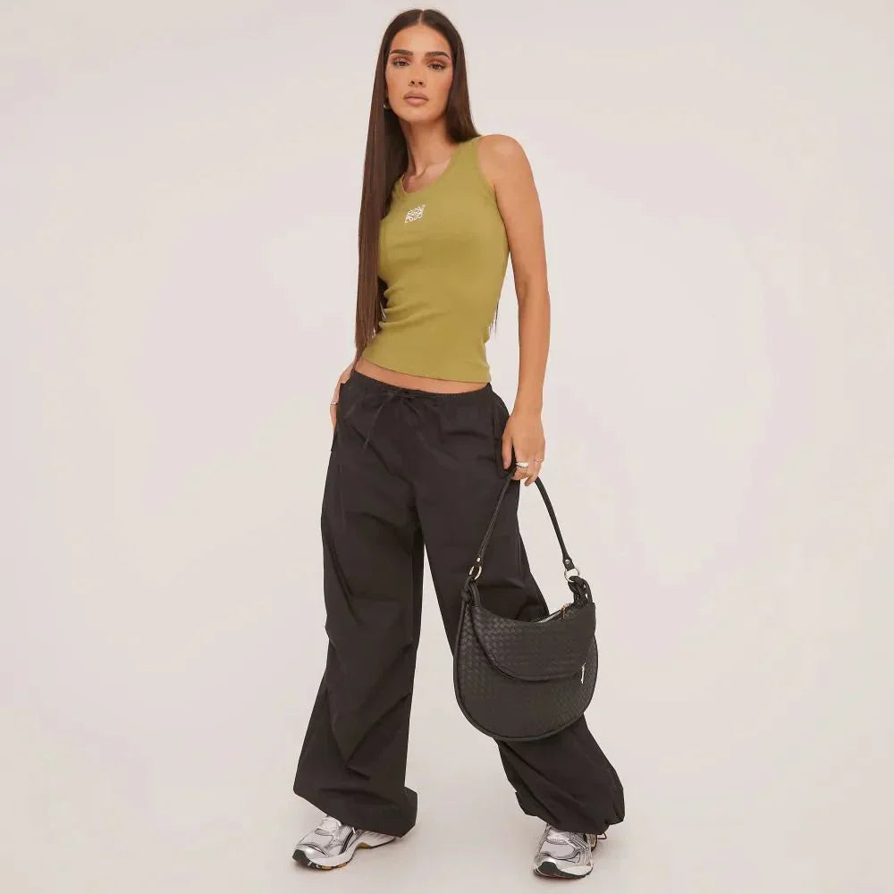 Women's Y2K Fitted Ribbed Tank Top | Sleeveless