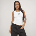Women's Y2K Fitted Ribbed Tank Top | Sleeveless
