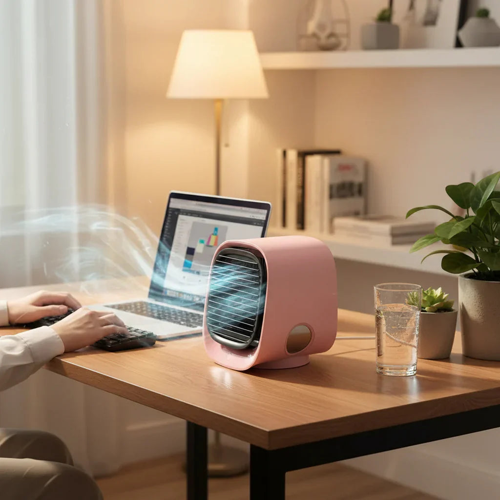 Electric Evaporative Cooling Fan