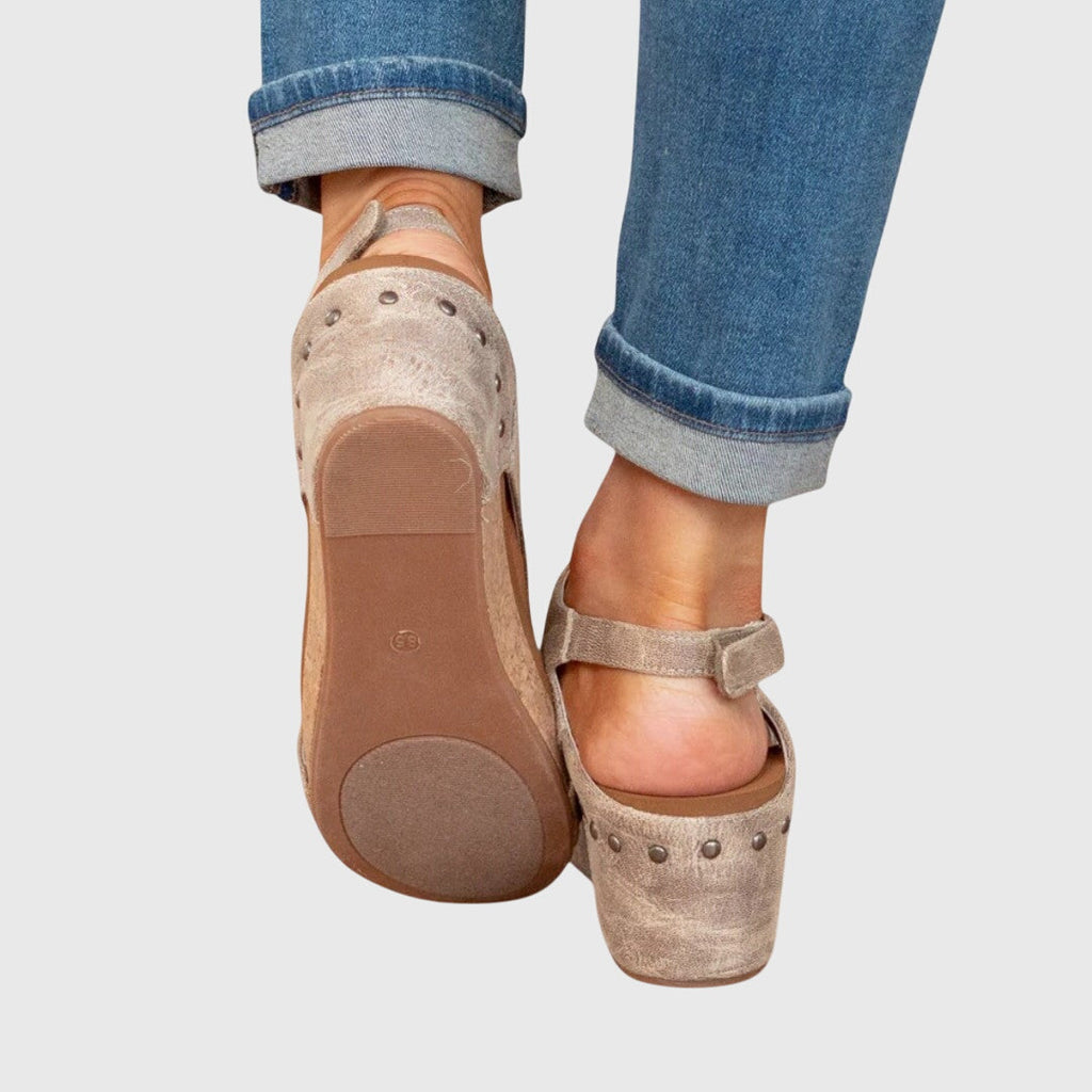 Women's Open Toe Wedge Sandals | Platform