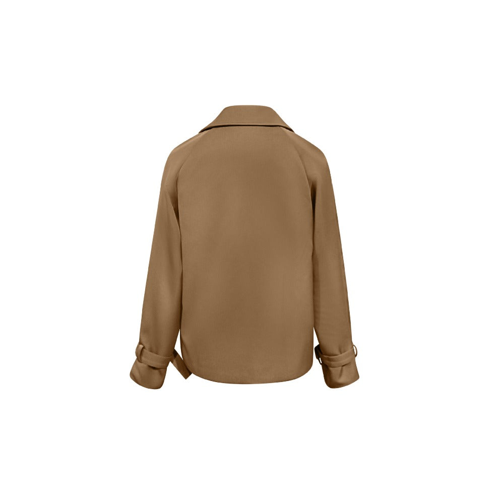 Double-Breasted Cropped Jacket for Women - Giovanna