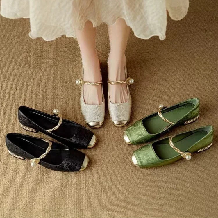 Women's Vintage Mary Jane Shoes | Flat