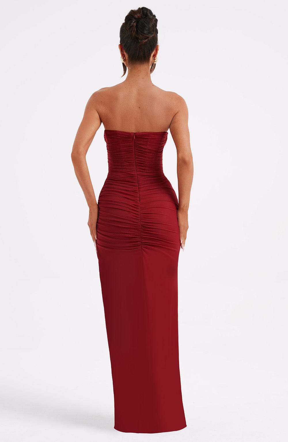 Valentina Maxi Dress - Wine