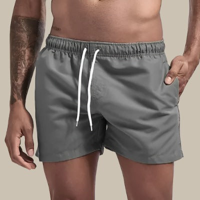 Men's Summer Swim Trunks | Featuring Drawstring and Side Pockets