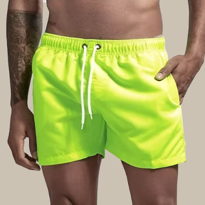 Men's Summer Swim Trunks | Featuring Drawstring and Side Pockets
