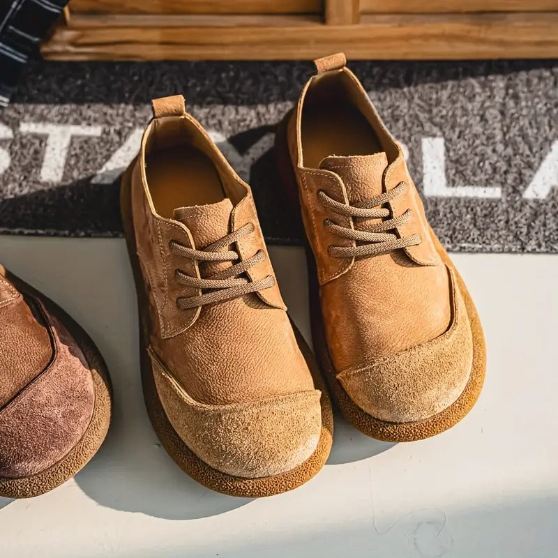 Men's Retro Casual Shoes | Wide Toe